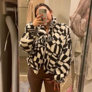 Urban outfitters fleece jacket